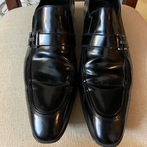 Versace Collection Leather Loafer